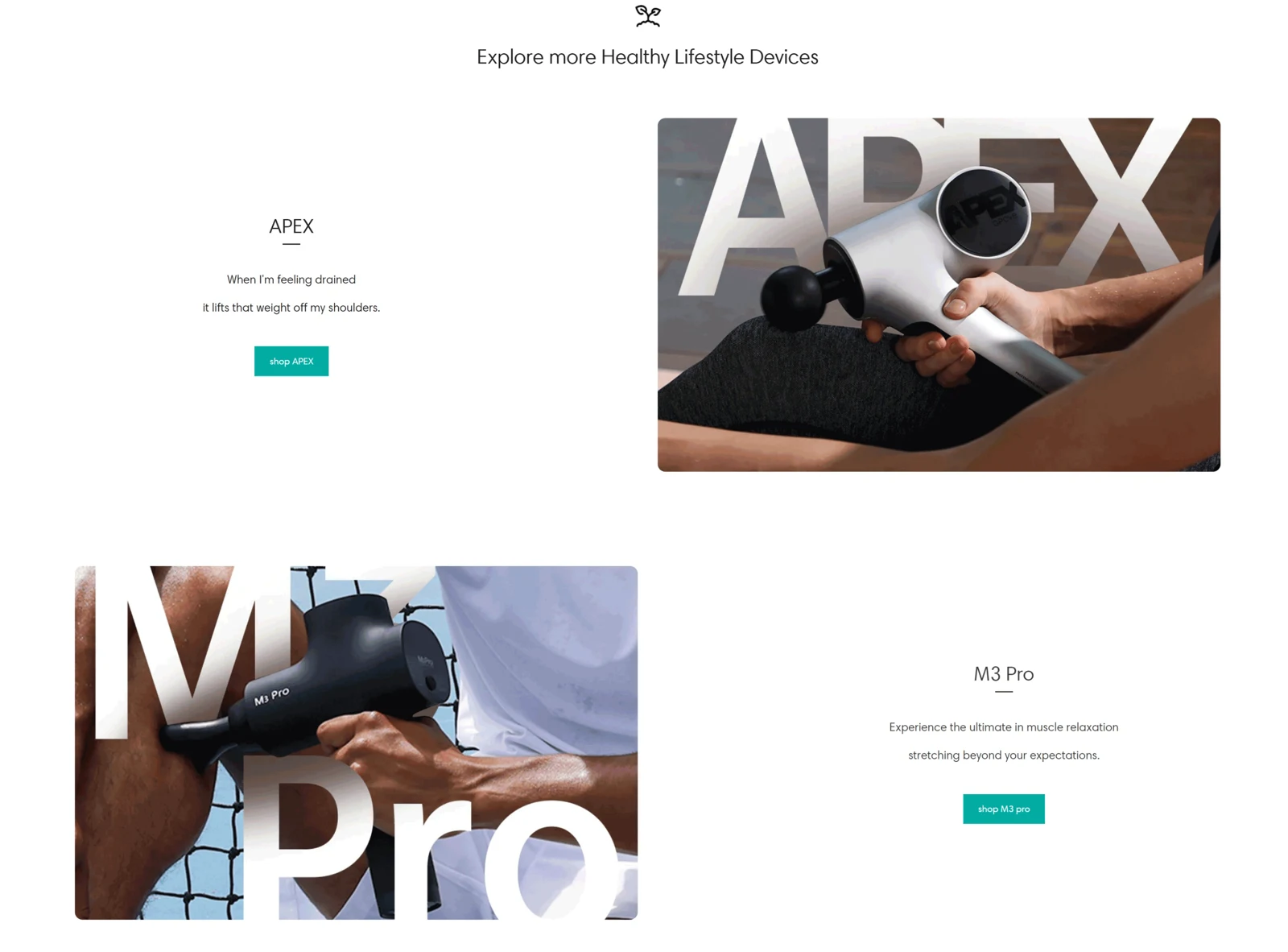 opove website design
